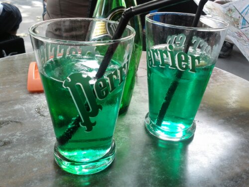 Perrier-menthe
